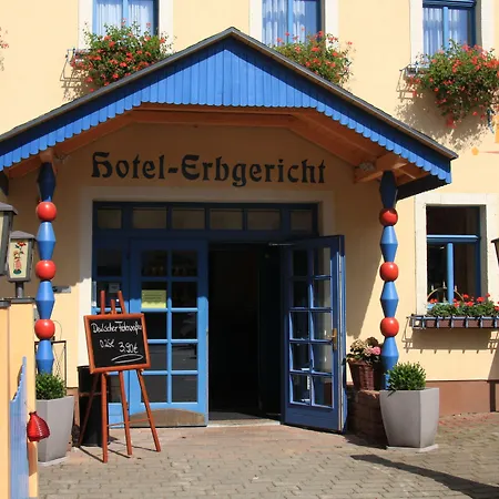 Отель Erbgericht Buntes Haus 3*