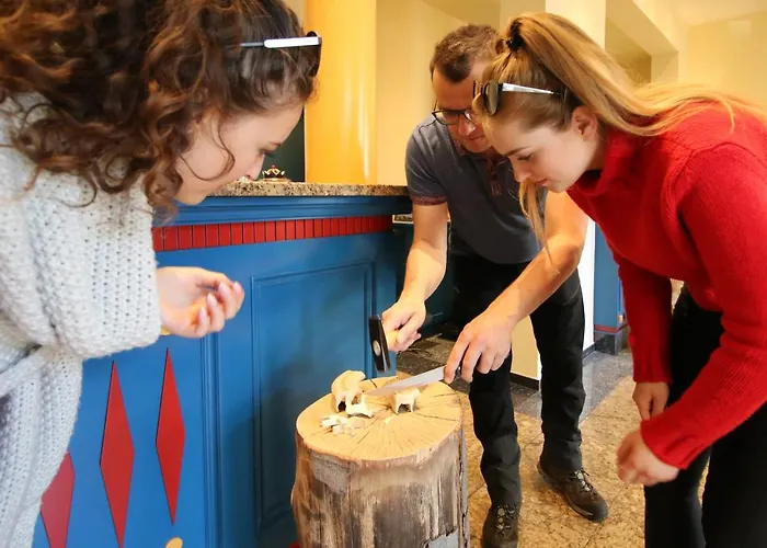 فندق Erbgericht Buntes Haus سيفن