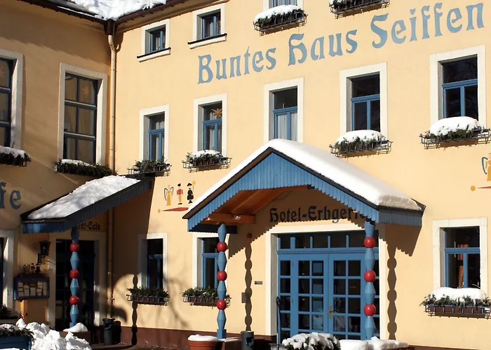 فندق Erbgericht Buntes Haus سيفن