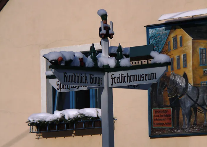 فندق Erbgericht Buntes Haus 3*